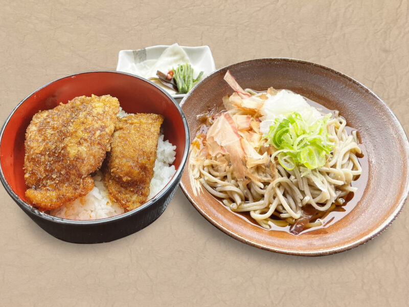 そば丼セット