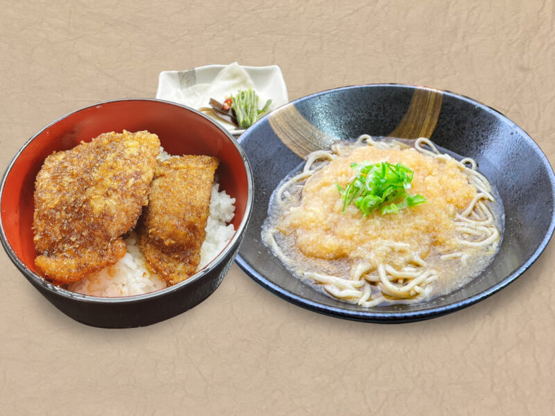 みぞれそば丼セット
